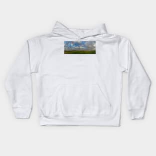 FOOTBALL FIELD - PANORAMA Kids Hoodie